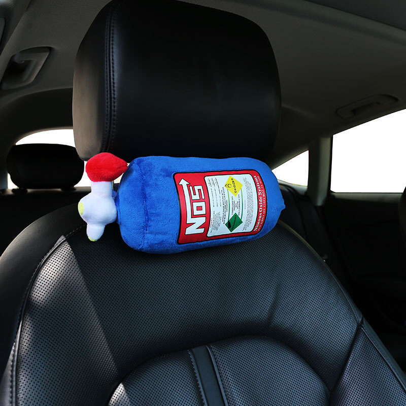 Car Headrest NOS Nitrogen Bottle Pillow Seat