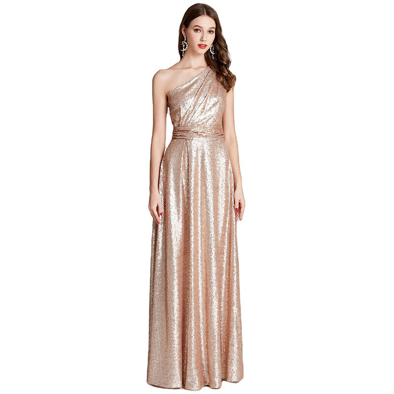 Large Bridesmaid Dress Banquet Dance Host Evening