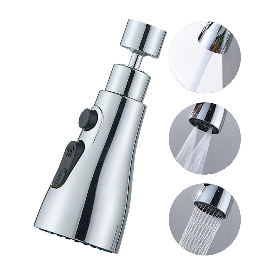 Universal Pressurized Faucet Sprayer Anti-splash 360 Degree Rotating