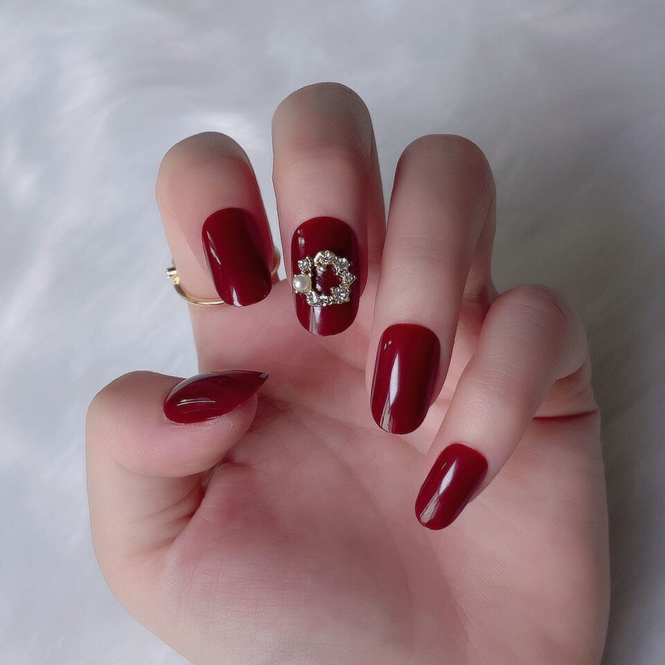 Nail Art Patch Finished Removable Wearable