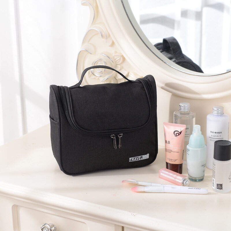Toiletry Bag Organizer Storage Folding Cosmetic