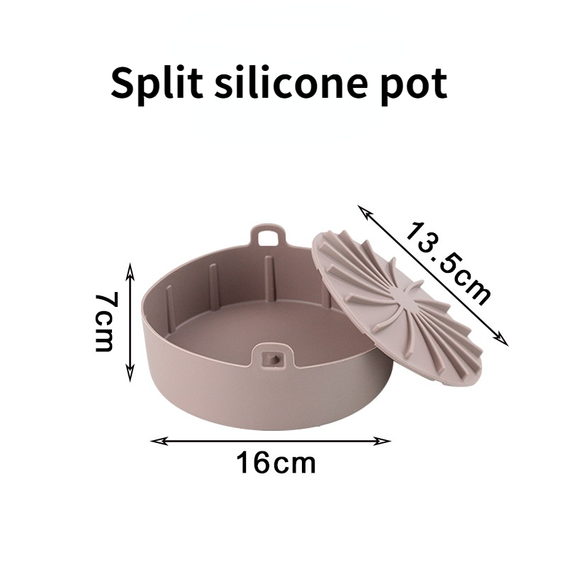Air Fryer Silicone Pot Multifunctional Fryers Oven Accessories