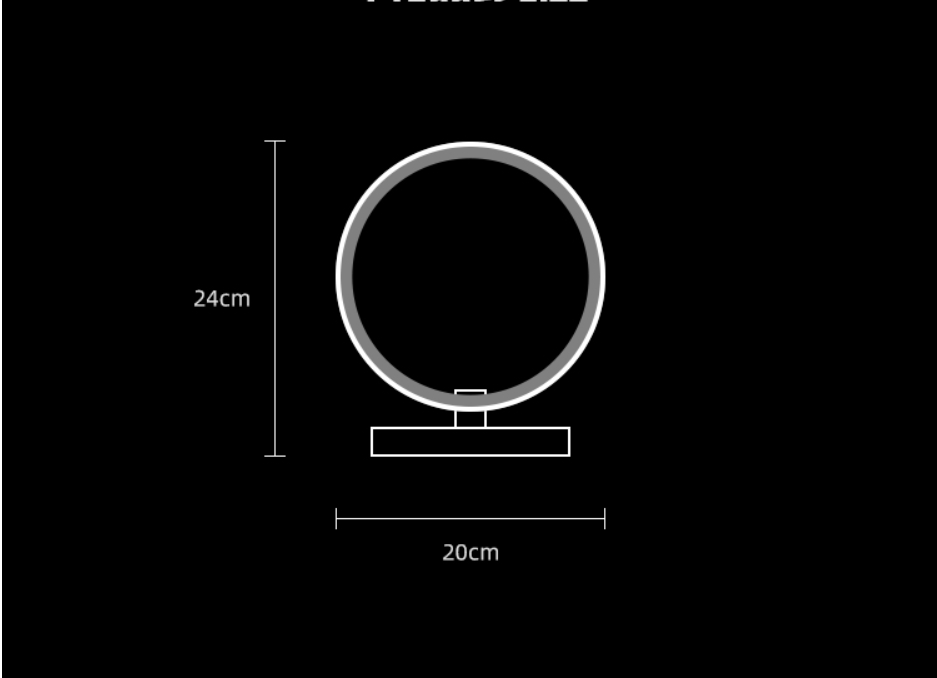 Atmosphere Desk Lamp Bedroom RGB Gaming Colorful Creative