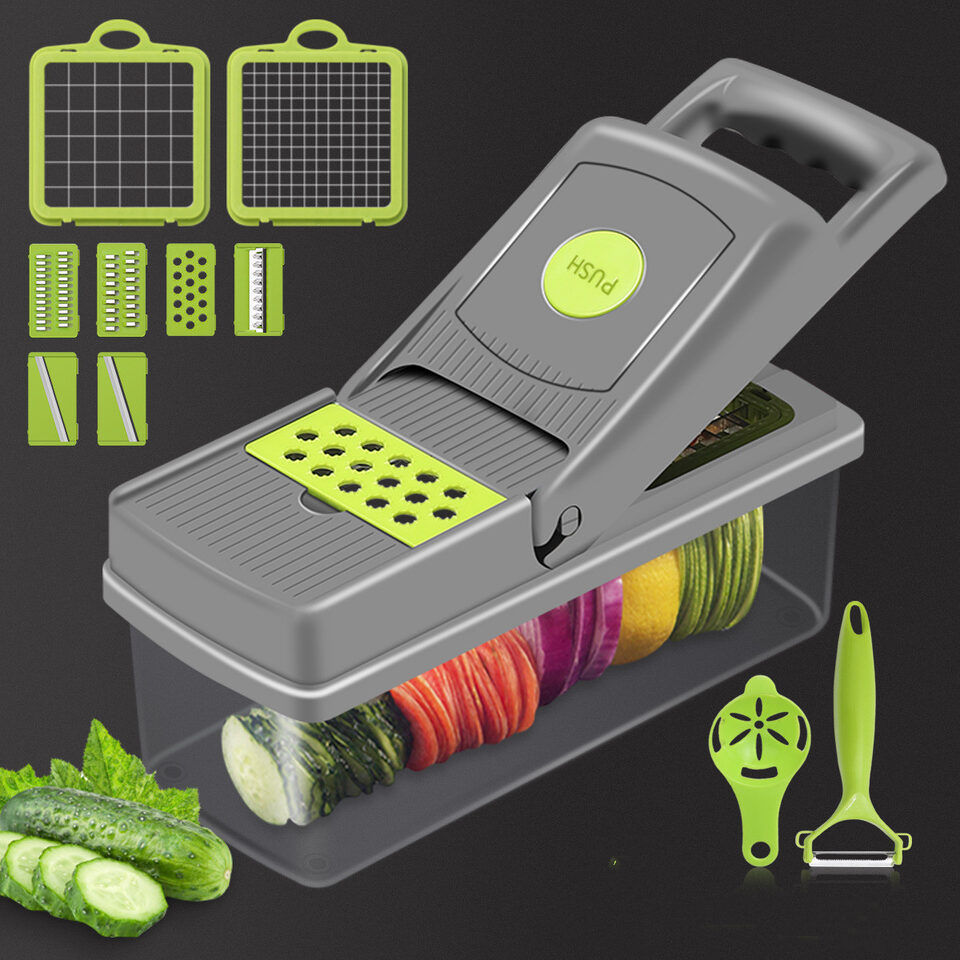 Kitchen Chopper Household Grater Dicer Potato Shredded