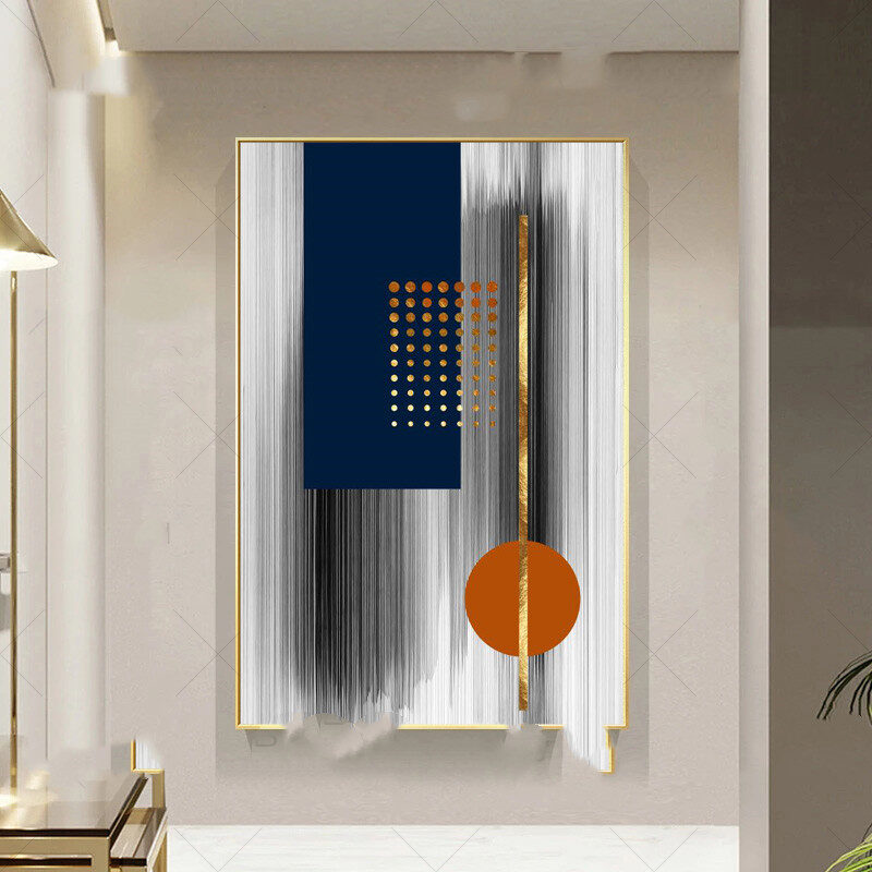 Modern Abstract Art Canvas Poster Gallery Interior Home
