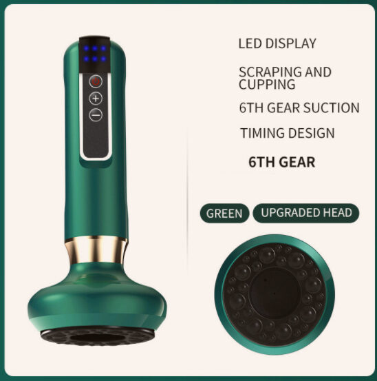 Electric Vacuum Cupping Massager For Body Anti-Cellulite Suction