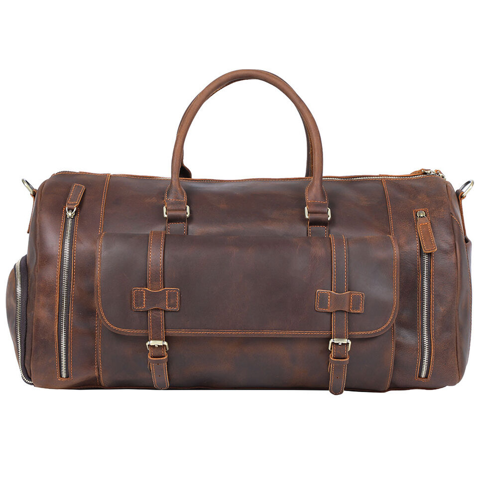 Men's Retro Genuine Leather Super Large Capacity First
