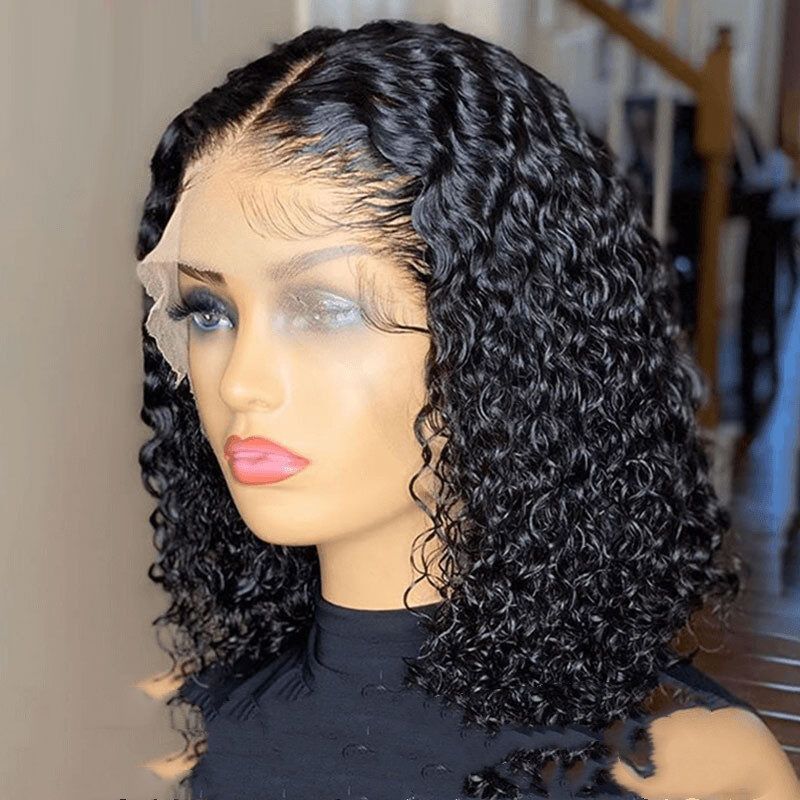 Doores Perruque Bob Lace Front Wig Naturelle Cheveux