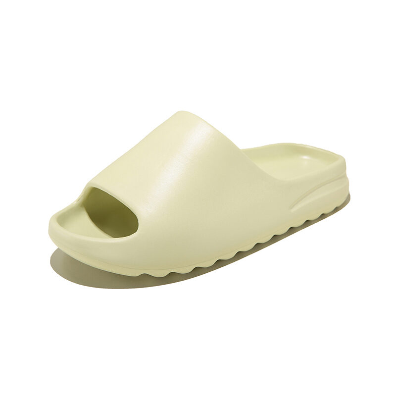 Women's Thick Sole Heightened Solid Color Slippers