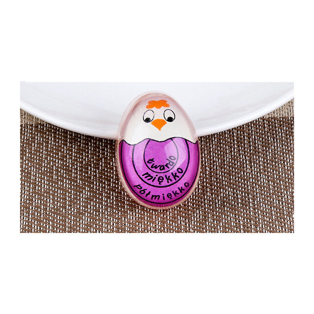 Creative Cartoon Boiled Egg Timer Kitchen Poached Observer
