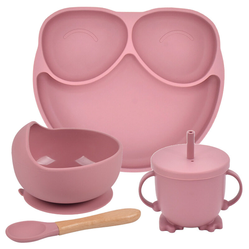 Silicone Suction Cup Dinner Plate Baby And Children's