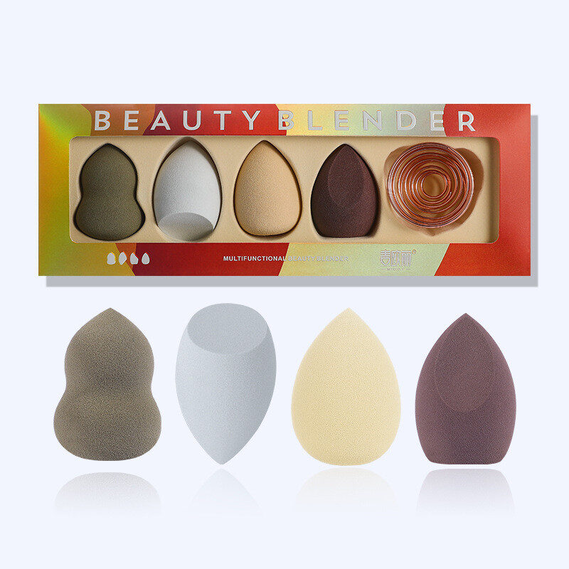 Wet And Dry Beauty Makeup Egg With Metal