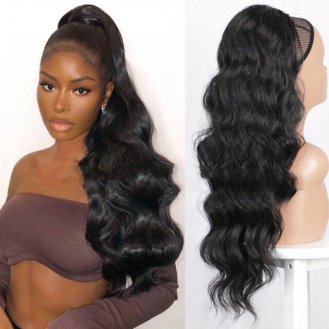 European And American Wig Women's Drawstring Ponytail Hair