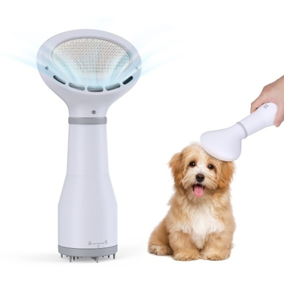 Dadypet Pet Dog Hair Dryer Grooming Slicker Brush