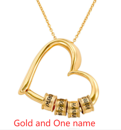 Personalized Heart Necklaces Women Jewelry Name & Pendants