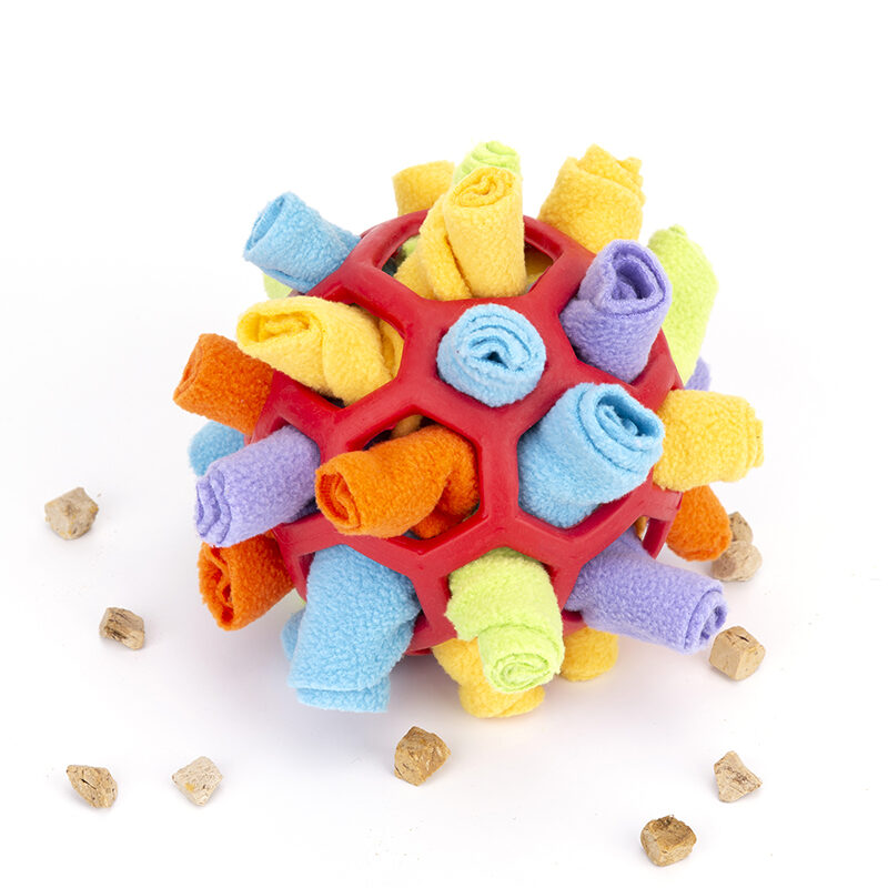 Pet Dog Sniff & Snack Puzzle Ball Snuffle