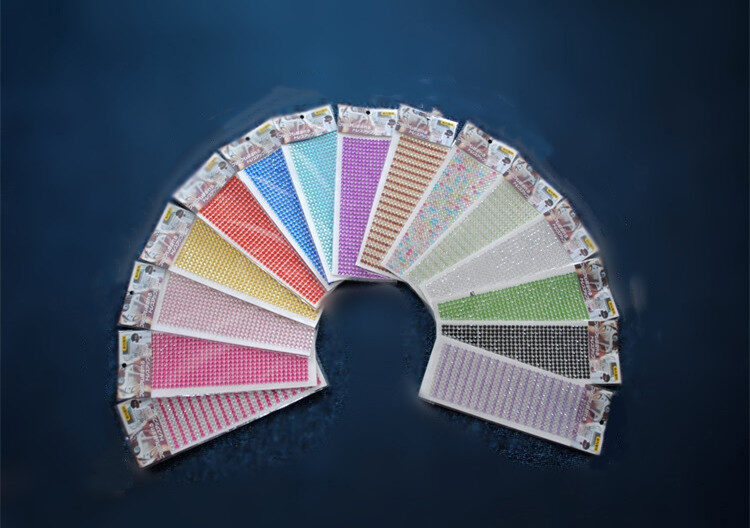 Car Drill Sticker Acrylic Decorative