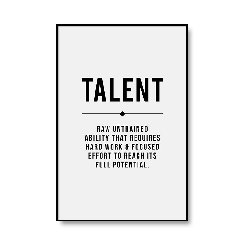 Printed Canvas Poster Modern Business Decor Office Wall