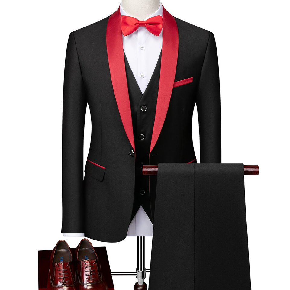 Business Casual Suits Men's Wedding Groom Dresses Pavilion
