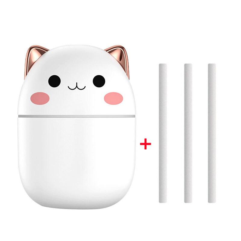 Air Humidifier Cute Cat Ultra-Silent USB Office Household