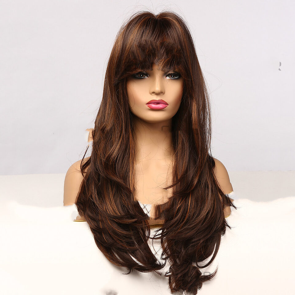 Net Red Wind With Eight Character Bangs Dark