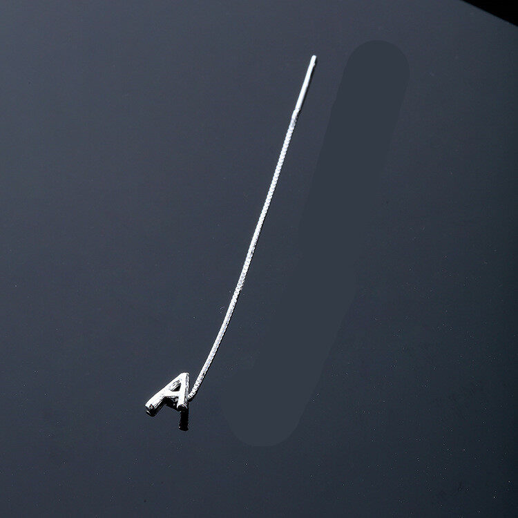 Fashion Jewelry 925 Sterling Silver 26 Letters Drop