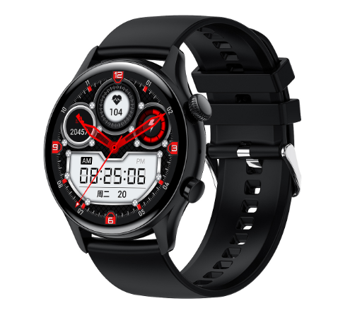 Round Dial True Waterproof NFC Screen Heart Rate
