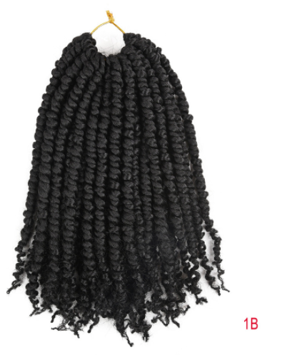 TOMO Pre-twisted Passion Twist Crochet African Dirty Braids