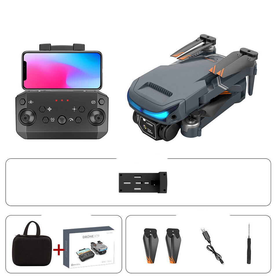 High-definition Dual-lens Multi-rotor Optical Flow Fixed-height Positioning Remote