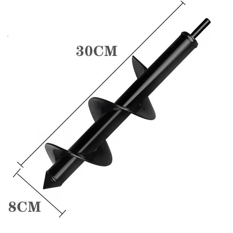 Ground Drilling Machine Drill Bit Spiral Tree Planting