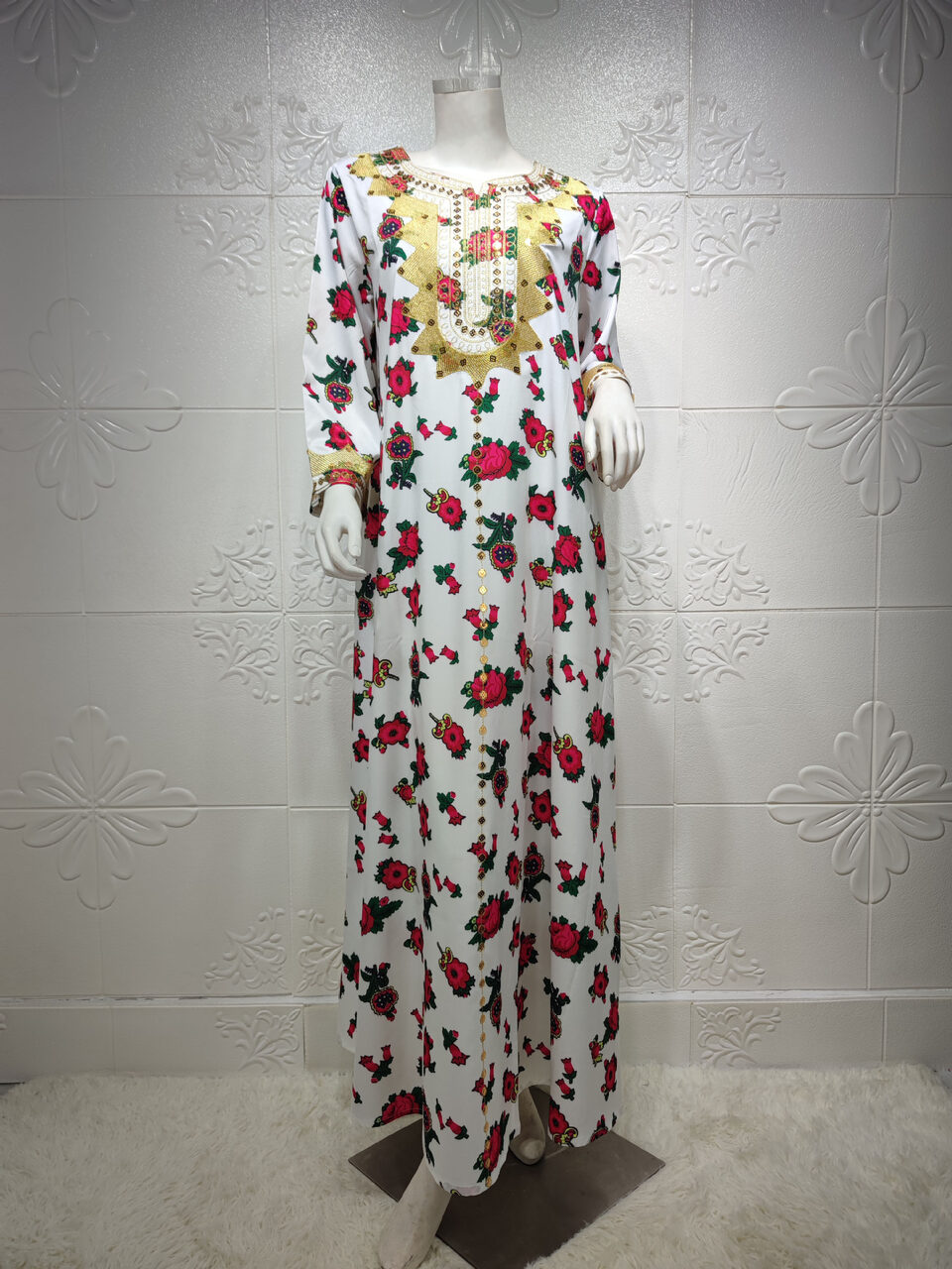 Middle East Women's Dubai Abaya Muslim Dress