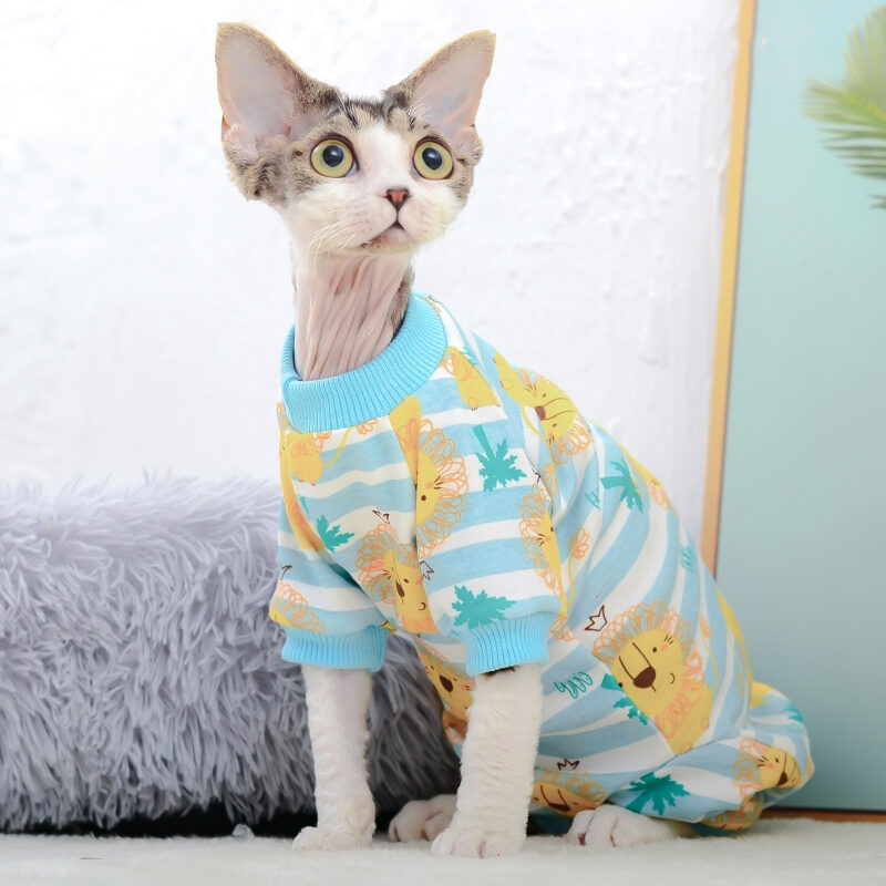 Hairless Cat Clothing Bottoming Air Conditioning