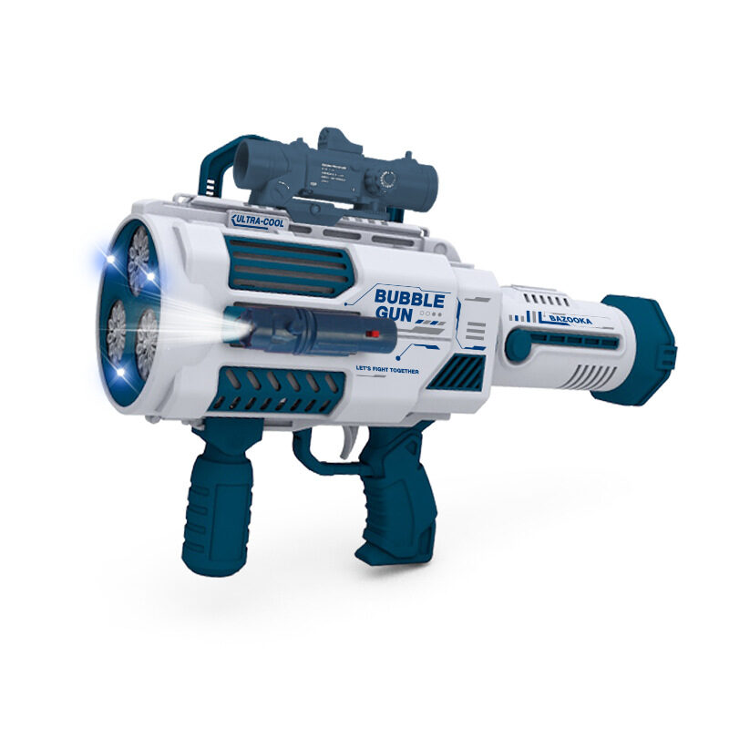 Bubbles Gun Kids Toy Rocket Soap Bubble Machine
