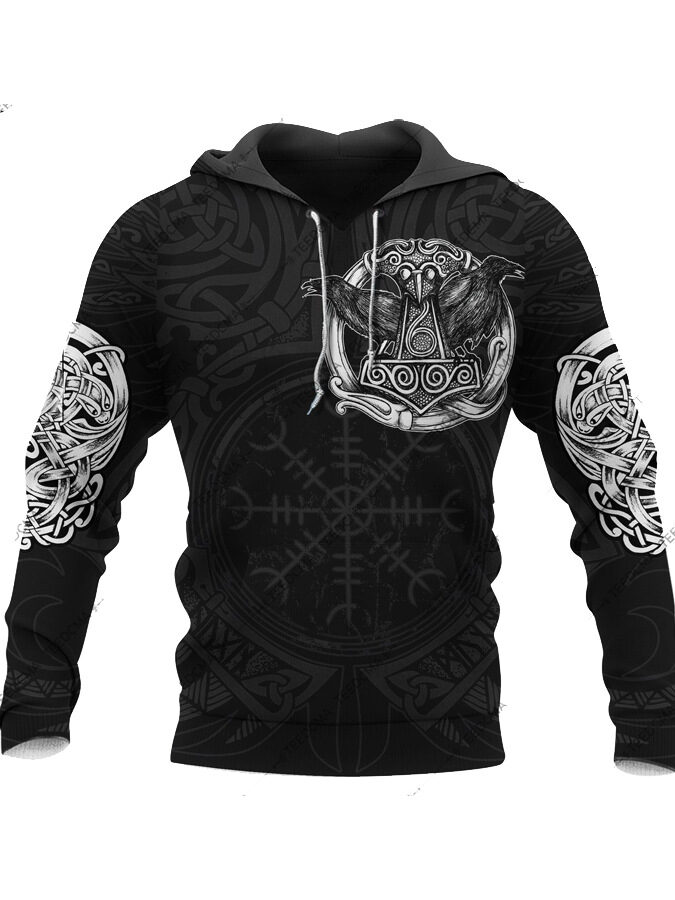 Men's Hoodie 3D Digital Printing