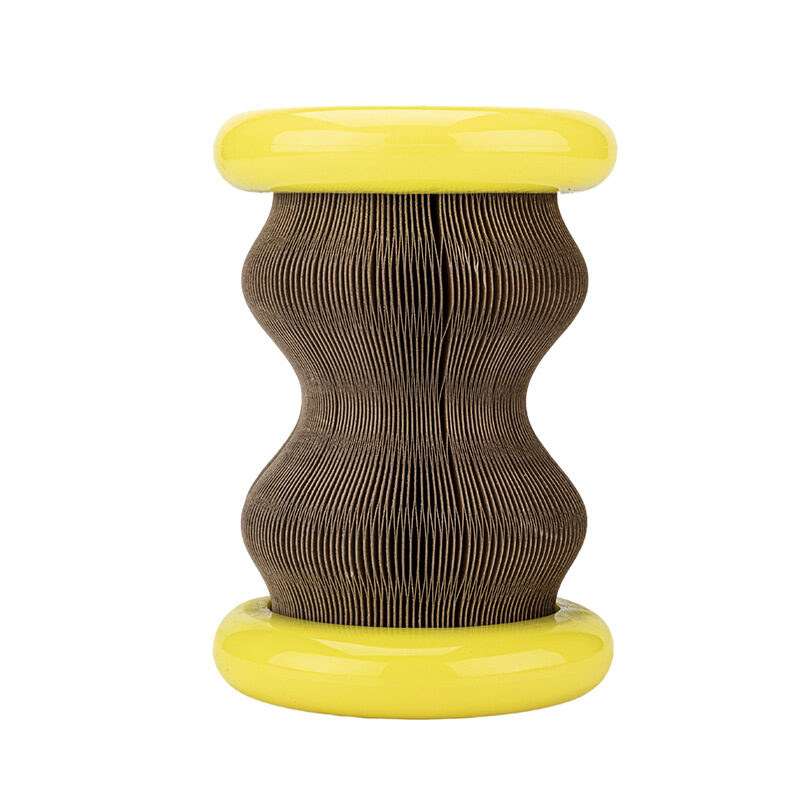 Pet Toy Magic Organ Corrugated Paper Wheel Cat