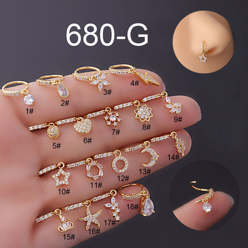 Fashion Jewelry New Popular Drop Of Zircon Pendant