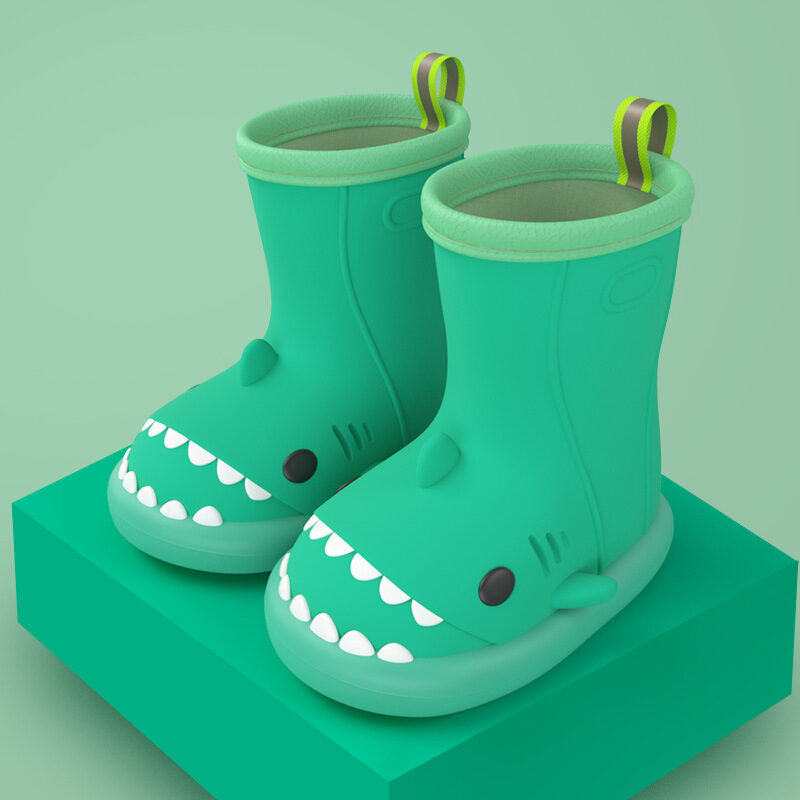 Children Boys Girls Cute Cartoon Waterproof Shoes Safety