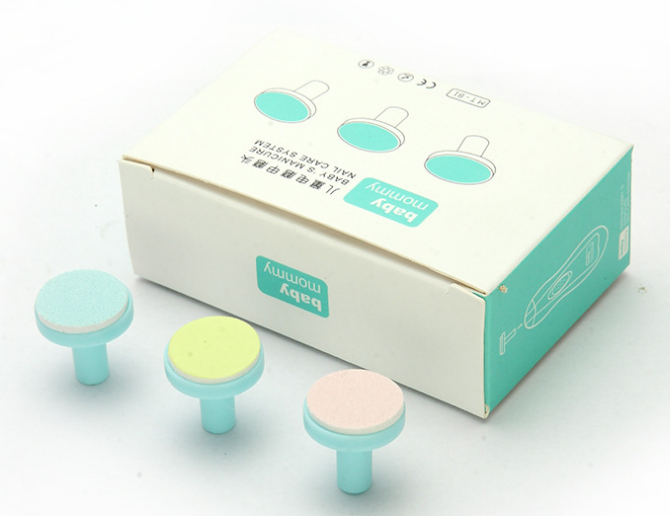 Electric baby nail sharpener replacing head spare