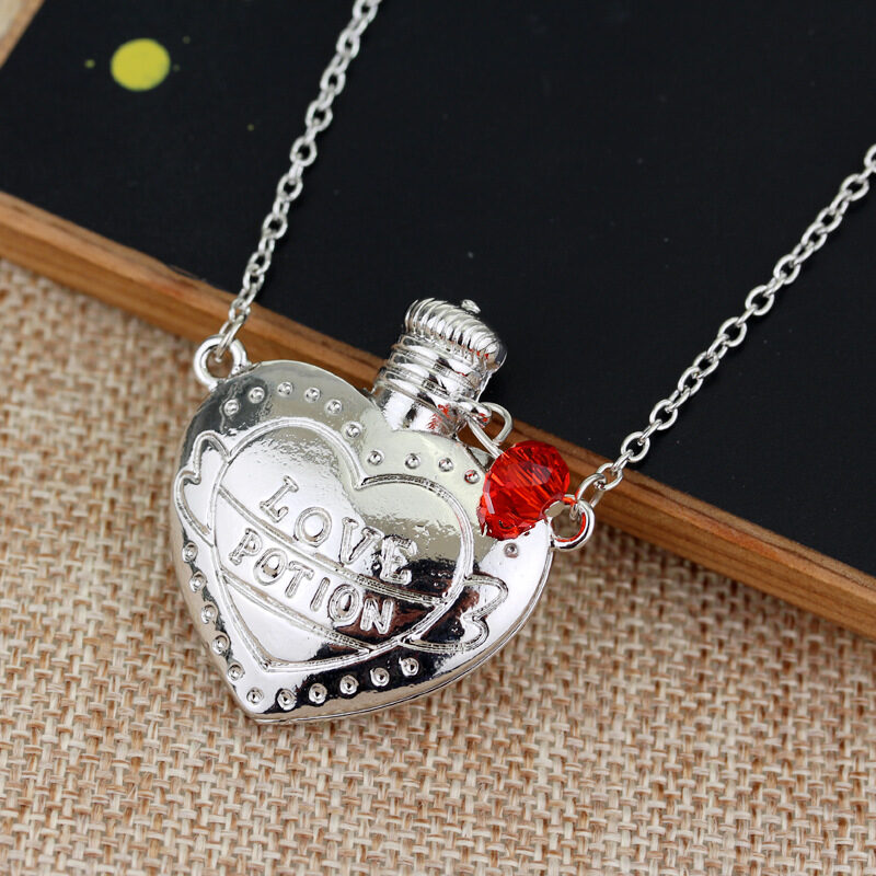 Fashion Necklace Love Poison Pill Bottle Pendant Valentines