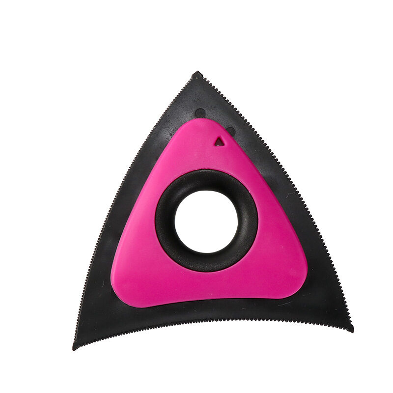 Triangle Electrostatic Dog Hair Cleaner Carpet Scraper Pet