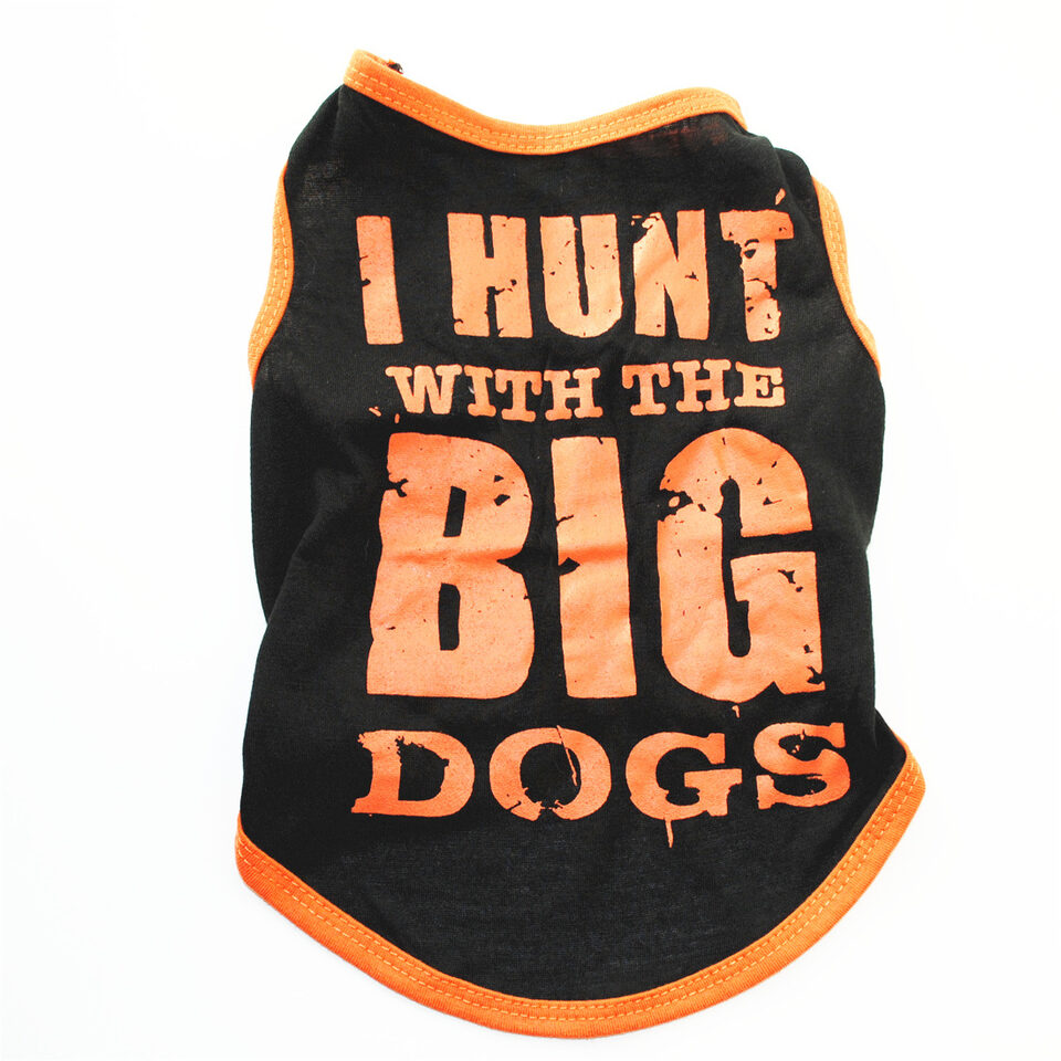 Summer Cotton Thin Dog Clothes Cool Vest Pets