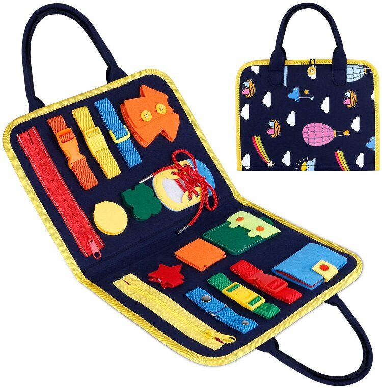 New Busy Book Children's Board Dressing And Buttoning