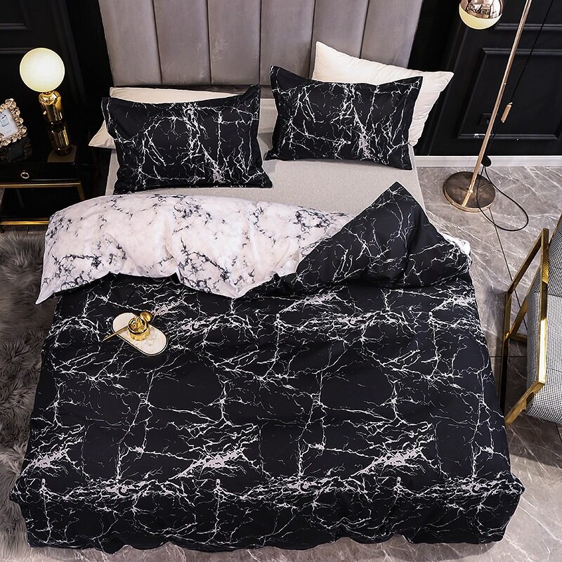 Reactive Printing And Dyeing Home Textiles Three-piece Set