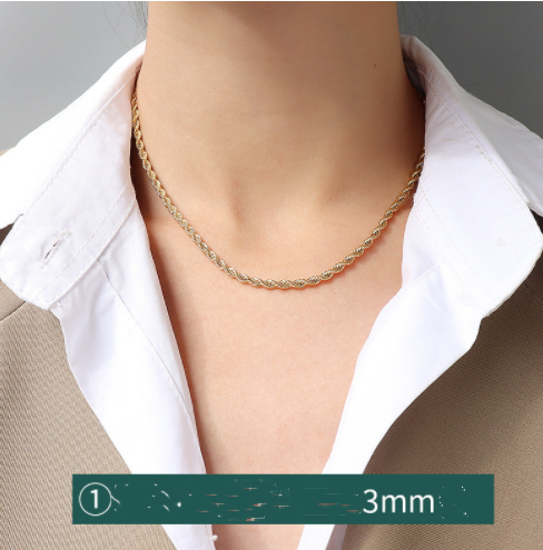 Cross Chain Gypsophila Snake Bone Twist Box