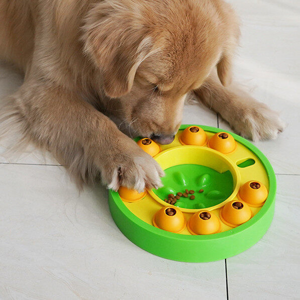 Dog Pets Puzzle Toys Slow Feeder Interactive Increase