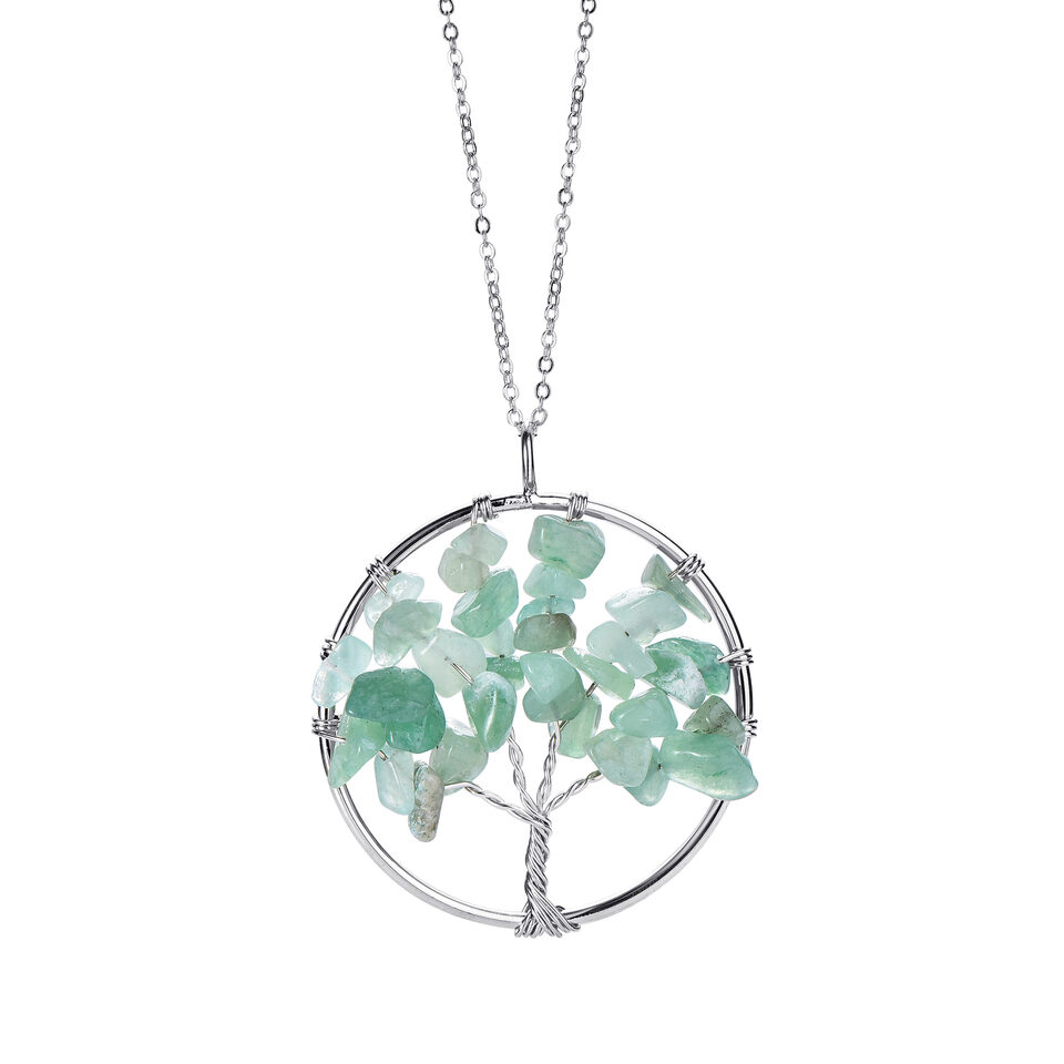 Hand Winding Tree Of Life Pendant Lucky Jewelry