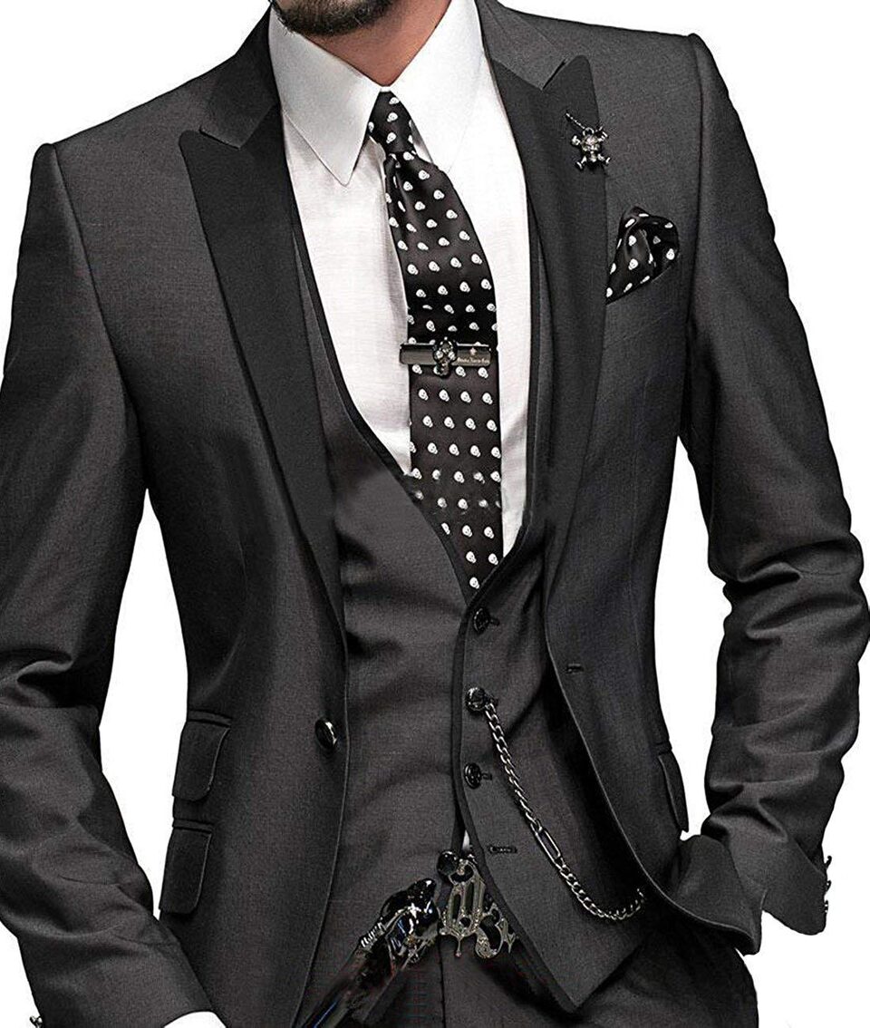 Men's Three-piece Suit Bridegroom Best Man Wedding Men