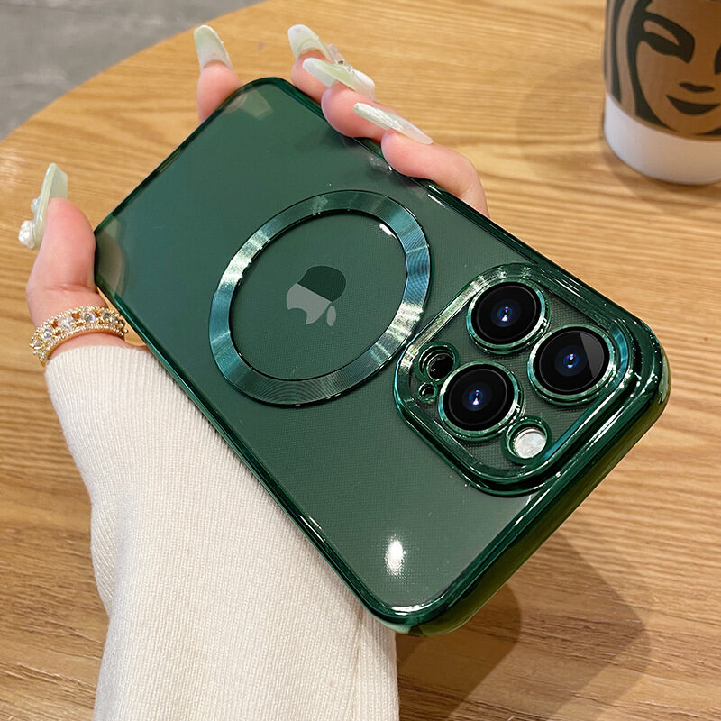 Applicable Ip Wireless Charger Magsafe Magnetic Phone Case