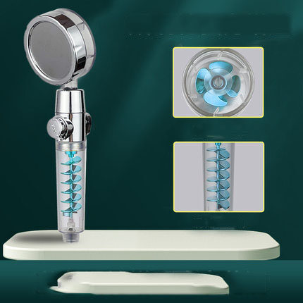 Internet Celebrity Small Waist Supercharged Shower Head Twin-turbo