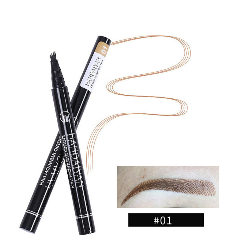 Four-head Eyebrow Pencil Liquid Tattoo 4-head Four-jaw